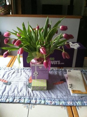 The dead Tulips I was sent.