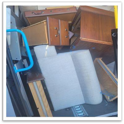 Sofa & Dresser Junk Haul