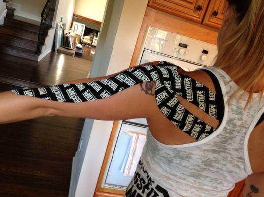 Kinesiotaping for shoulder pain