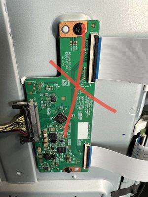 LCD PANEL BOARD REPLACEMENT