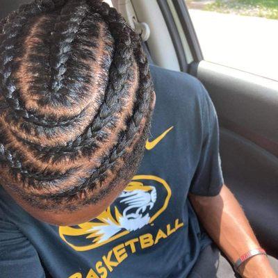 Cornrows braids for men