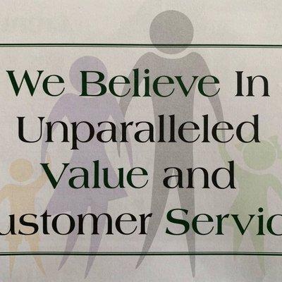 Value and Customer Service