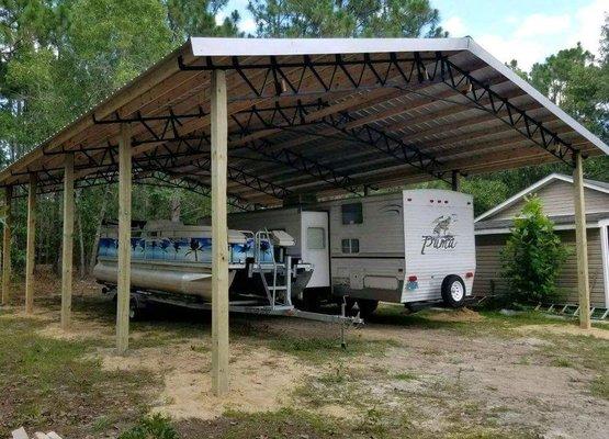 RV and Boat Shed