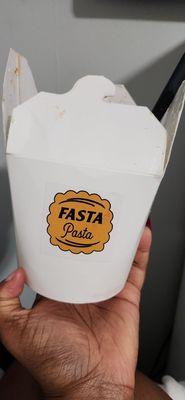 Fasta Pasta box