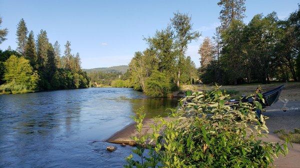 View of the Rogue River.