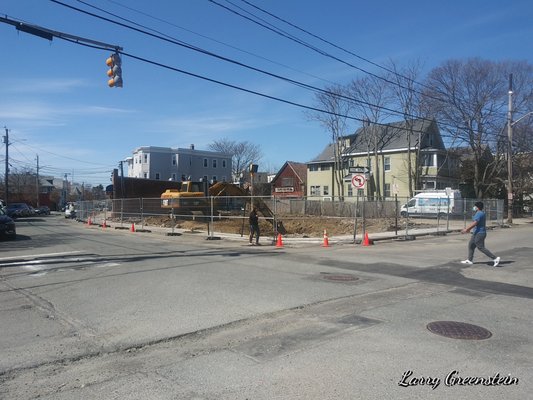 Karla's Market has closed and the building was demolished, as seen here