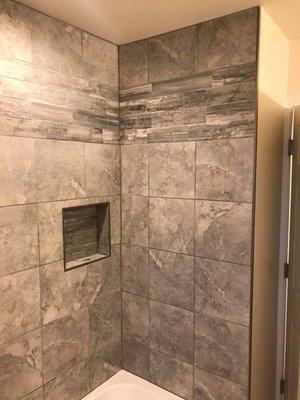 custom shower