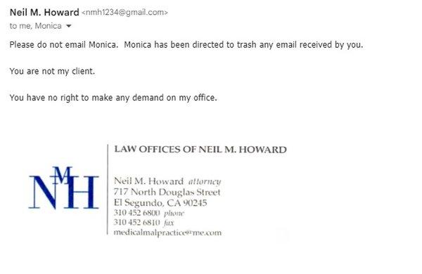 Law Office of Neil M Howard