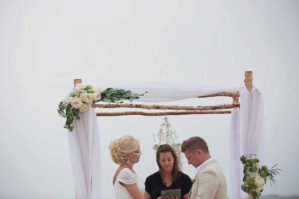 Breathtaking and romantic beach wedding. We have officiates and Photographers.