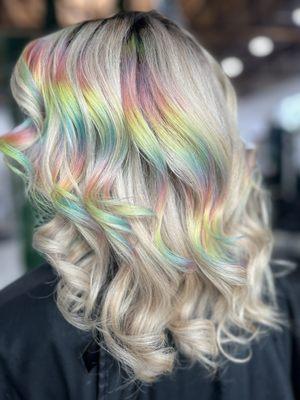 Vivid Color by Allie at Soho Salon Denton!