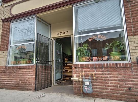 Storefront along the Welton Street Corridor.  Across the street from the 27th and Welton St. D Line Stop.