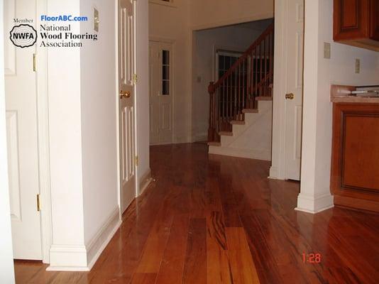 Hard wood floor installed new york