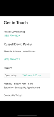 Asphalt Paving, New Asphalt Paving, Resurfacing, SealCoating, Crack Filling and Patching. estimates@russelldavidpaving.co