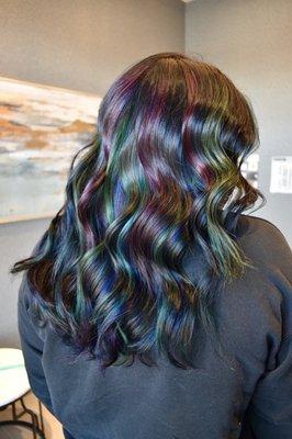 Oil slick!