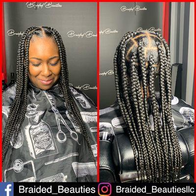 Large Knotless Braids by Lulu