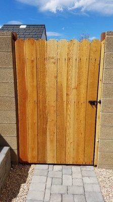 Build Custom Wood gates and installation!