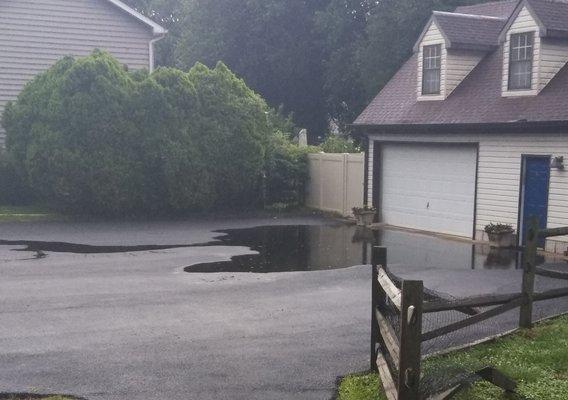 pond with water