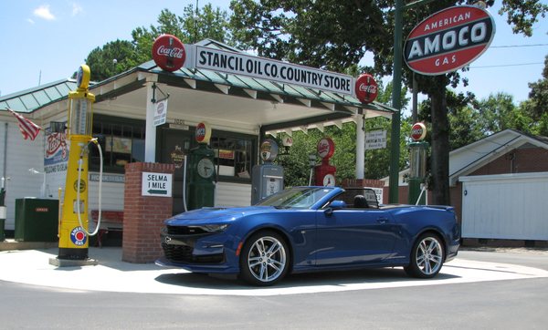 One of the finer places in NC to take a picture of your hot rod.