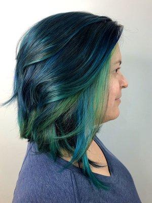 Mermaid hair