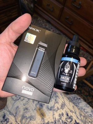 Smok novo and some juice!