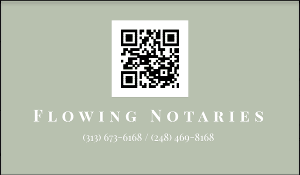 Flowing Notaries is a Fully  Certified, Trained and Background Screened Service