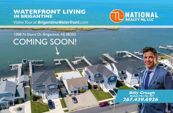 Waterfront Living in Brigantine, NJ|For Sale