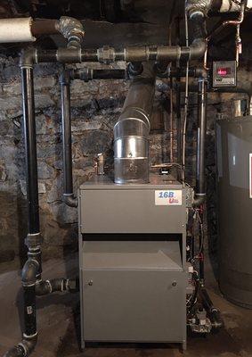 New Steam Boiler Installation