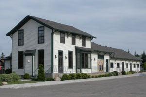 The historic Depot building -- built in 1904