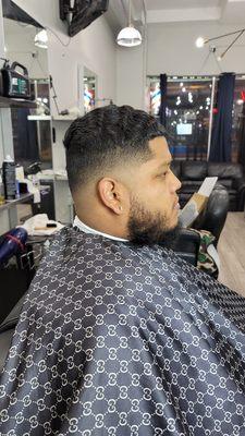 Fresh Mid-Fade.
Book your next appointment with us!