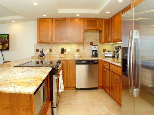 Fully equipped kitchens