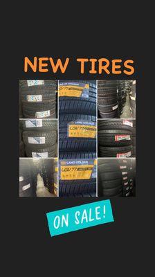 We have a variety of tire sizes!