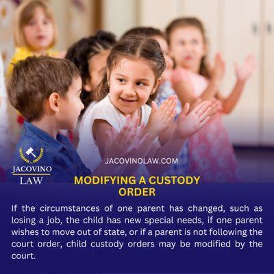 Modifying Custody Order