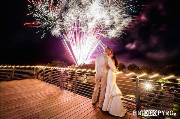 Professional wedding fireworks in Austin, Dripping Springs, San Antonio, Dallas, Houston, and more!