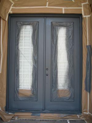 Professionally Sprayed Door