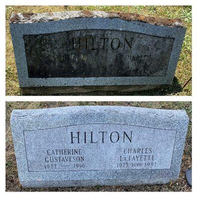 Headstone Cleaning