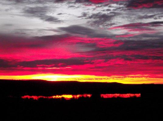 Sunrise on Lake Buchanan