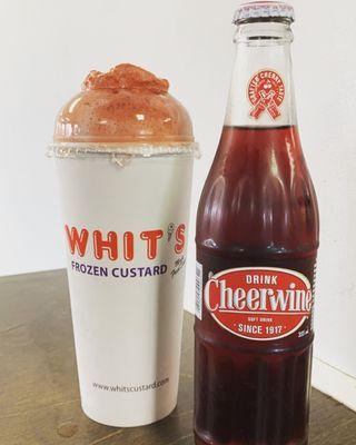 We have floats! Cheerwine, Rootbeer and Dreamsicle