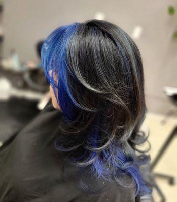 Cut and color by Cynthia Corral