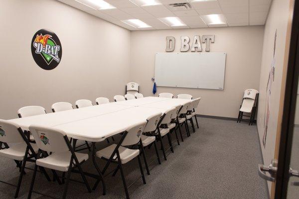 Use our party room for team meetings, birthday or corporate parties, training