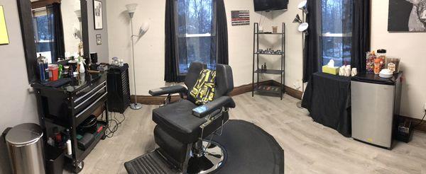 J Elite Barbershop on 2nd floor of Tresses Salon