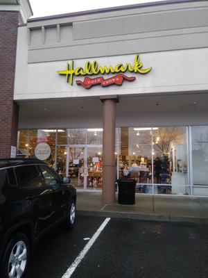 Hallmark store in Tanasbourne.