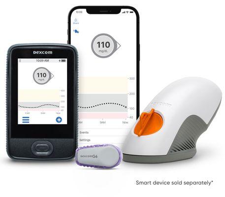 Continuous Glucose Monitors. We have Dexcom G6, Dexcom G7 and Freestyle Libre in stock!