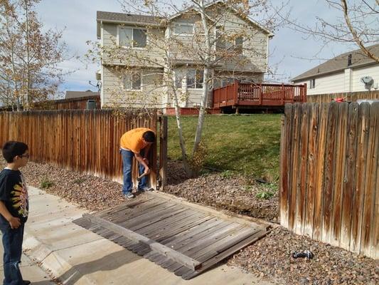 Fence repair