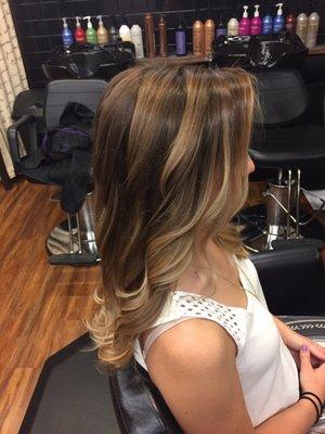 Hair by Michelle at Skilled Hands!  Direct number- 440 628 1302  #michelleleighbeauty  #skilledhandshairstudio