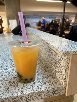 Mango Bubble tea