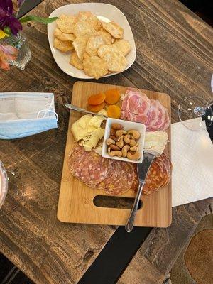 Charcuterie complimentary if club member/ pickup time