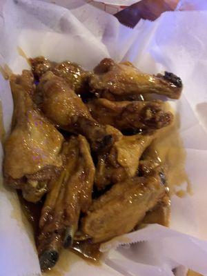 Garlic honey wings