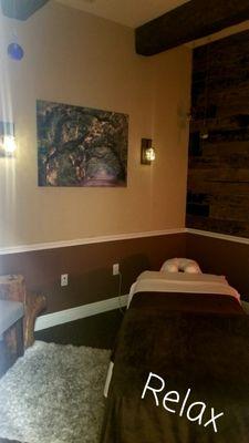 One of our tranquil therapy rooms.