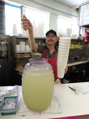 The best fresh homemade lemonade...only from Emilio