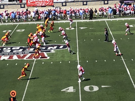 9/14/19. Shreveport, Louisiana. Independence Stadium. Battle On The Border IX. Bucks vs. Zachary High School (LA) Broncos.